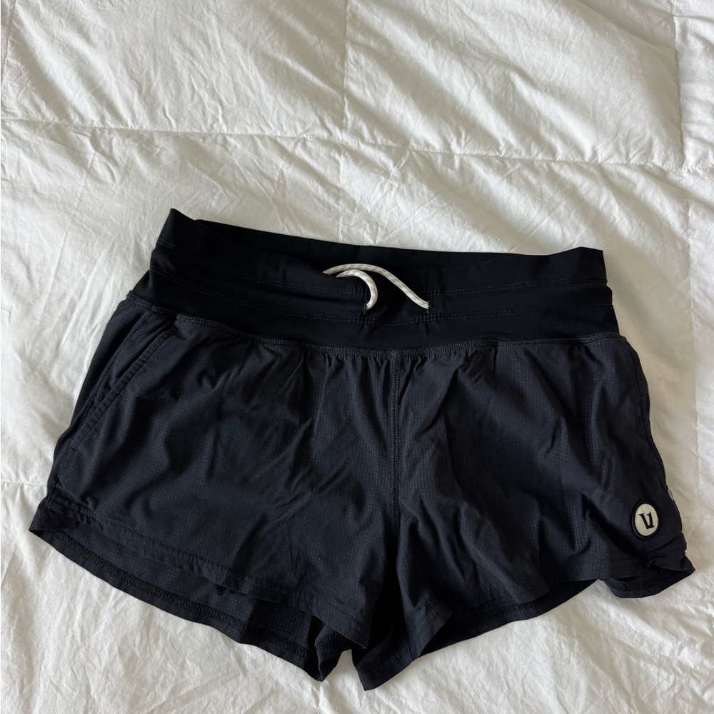 Vuori Black Women's Athletic Shorts